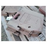 3- Taylon Tractor Suitcase Weights - 1 BROKEN