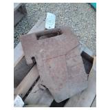 1 White Tractor Suitcase Weight