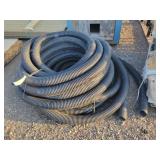 Several Spools Of 4in Perforated Tile
