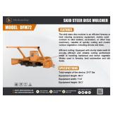 2026 Wolverine Skid Steer Disc Mulcher 72"w