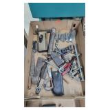 Box Of Mixed Machinist Tools