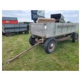 Vintage Wagon With 2 Vintage Vehicle Seats