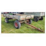 12ft Rock Wagon W/ Hoist - Good Tires