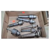 7-Metal Lathe Drill Chucks & Live Centers