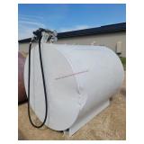 1000 Gal. Fuel Tank W 120V Pump - Works Great