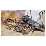 Stump Grinder On Cart - Kohler 20HP