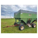Dakon 27 Bushel Gravity Wagon On Westendorf Gear