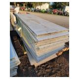 22 - USED 32 X 95-Inch Poly Hog Slat Material