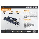 2026 Wolverine Skid Steer 72" Ripper