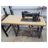 Antique Singer 111W152 Leather Sewing Machine