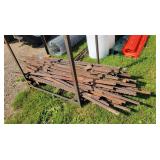 60-Used Fence Posts