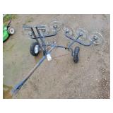 6 Wheel Lawn Rake