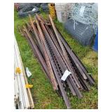 35- 6ft Steel Fence Posts