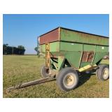 J&M 350 Bushel Gravity Wagon On Heavy Gear
