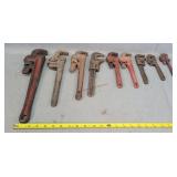 9 - Pipe Clamps - Different Sizes