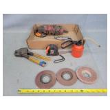 Grinder, Grinding Wheels, Crimper & More