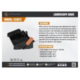 2026 Wolverine 76in. Landscape Rake Bucket