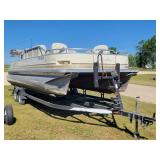 2005 Avalon Pontoon Boat 24ft. W/ 2012 90 HP