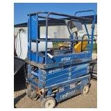 Upright Scissor Lift, No Batteries