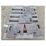 4- IH Tractor Suitcase Weights