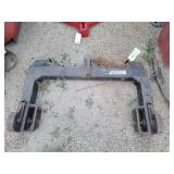 Warrior 42"w Heavy Duty 3 Point Quick Hitch