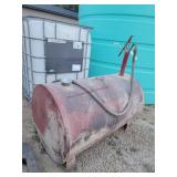 120 Gallon Fuel Tank W/ Hand Pump