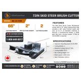 2026 Wolverine 7in Skid Steer Brush Mower