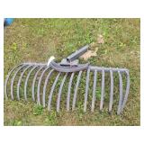 Hitch Mount Landscaping Rake, 49 Wide
