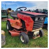 Case Ingersoll Parked Lawn Mower