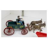 Die Cast Wagon w/ Mules