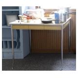 Vintage Yellow Kitchen Table