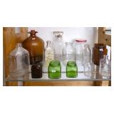 13 Vintage bottles