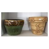 Stoneware Flower Pots