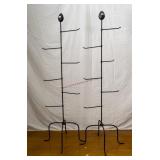 2 Metal Display Racks