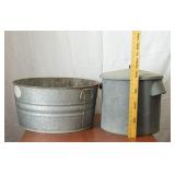 Vintage Galvanized Pieces