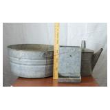 Vintage Galvanized Pieces