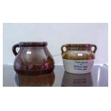 2 Stoneware Pieces