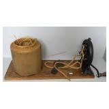 Antique Rope Making Machine