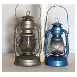 2 Vintage Dietz Lanterns
