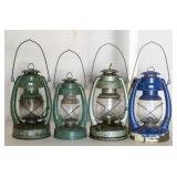 4 Vintage Lanterns