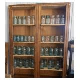 Wood Display Cabinet