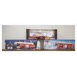 Tractor Trailer & Fire Trucks