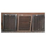 3 Floor Grates