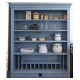 Vintage General Store Shelving Unit