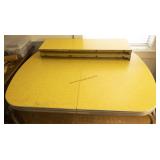 Vintage Yellow Kitchen Table