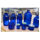9 Blue Product Bottles & Jars
