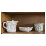 Spongeware Stoneware