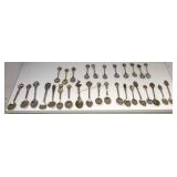 30 Souvenir Spoons