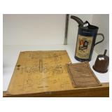 Maytag Oil Can & Coleman Funnel