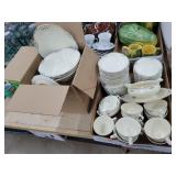100+ Piece Homer Laughlin Virginia Rose China Set